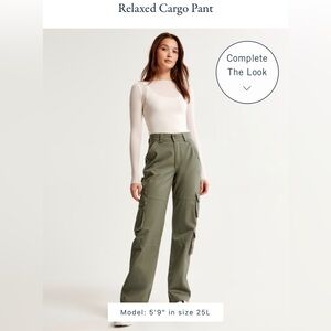 Abercrombie Relaxed Cargo Pant